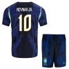 Virallinen pelipaita Brasilia Neymar JR 10 Vieras MM-kisat 2026 Lyhythihainen - Lasten ( + Lyhyet housut ) Virallinen pelipaita Brasilia Neymar JR 10 Vieras MM-kisat 2026 Lyhythihainen - Lasten ( + Lyhyet housut )