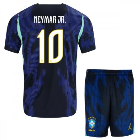 Virallinen pelipaita Brasilia Neymar JR 10 Vieras MM-kisat 2026 Lyhythihainen - Lasten ( + Lyhyet housut ) Virallinen pelipaita Brasilia Neymar JR 10 Vieras MM-kisat 2026 Lyhythihainen - Lasten ( + Lyhyet housut )