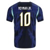 Virallinen pelipaita Brasilia Neymar JR 10 Vieras MM-kisat 2026 Lyhythihainen - Lasten ( + Lyhyet housut )