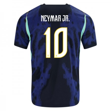 Virallinen pelipaita Brasilia Neymar JR 10 Vieras MM-kisat 2026 Lyhythihainen - Miesten Virallinen pelipaita Brasilia Neymar JR 10 Vieras MM-kisat 2026 Lyhythihainen - Miesten