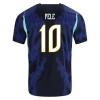 Virallinen pelipaita Brasilia Pele 10 Vieras MM-kisat 2026 Lyhythihainen - Lasten ( + Lyhyet housut )