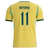 Virallinen pelipaita Brasilia Raphinha 11 Koti MM-kisat 2026 Lyhythihainen - Miesten