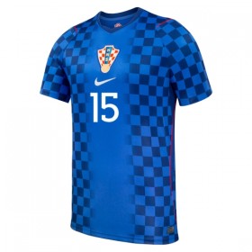 Virallinen pelipaita Kroatia Pasalic 15 Vieras MM-kisat 2026 Lyhythihainen - Miesten