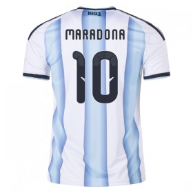 Virallinen pelipaita Argentiina Maradona 10 Koti MM-kisat 2026 Lyhythihainen - Miesten