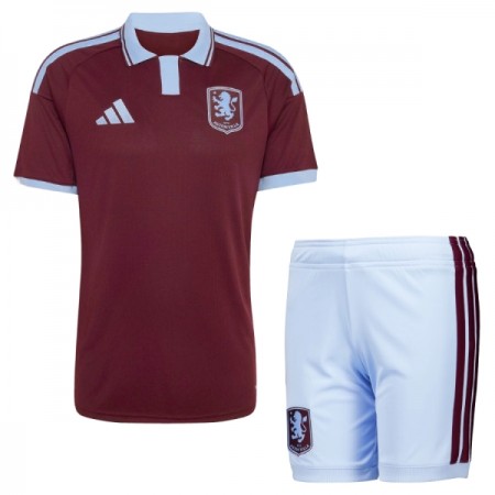Virallinen pelipaita Aston Villa Koti 2026-27 Lyhythihainen - Lasten ( + Lyhyet housut ) Virallinen pelipaita Aston Villa Koti 2026-27 Lyhythihainen - Lasten ( + Lyhyet housut )
