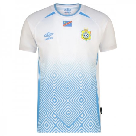 Virallinen pelipaita DR Congo Vieras MM-kisat 2026 Lyhythihainen - Miesten Virallinen pelipaita DR Congo Vieras MM-kisat 2026 Lyhythihainen - Miesten