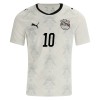 Virallinen pelipaita Egypti M. Salah 10 Vieras MM-kisat 2026 Lyhythihainen - Miesten