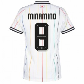 Virallinen pelipaita Japani Minamino 8 Vieras MM-kisat 2026 Lyhythihainen - Miesten