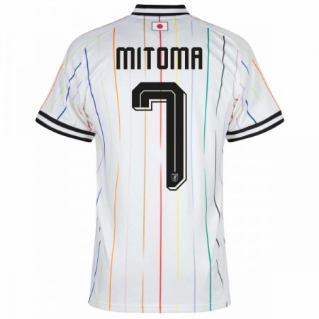 Virallinen pelipaita Japani Mitoma 7 Vieras MM-kisat 2026 Lyhythihainen - Miesten Virallinen pelipaita Japani Mitoma 7 Vieras MM-kisat 2026 Lyhythihainen - Miesten