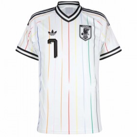 Virallinen pelipaita Japani Mitoma 7 Vieras MM-kisat 2026 Lyhythihainen - Miesten