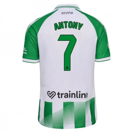 Virallinen pelipaita Real Betis Antony 7 Koti 2026-27 Lyhythihainen - Miesten Virallinen pelipaita Real Betis Antony 7 Koti 2026-27 Lyhythihainen - Miesten