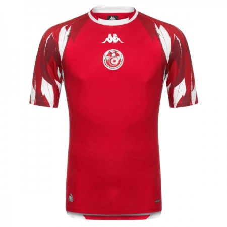 Virallinen pelipaita Tunisia Vieras MM-kisat 2026 Lyhythihainen - Miesten Virallinen pelipaita Tunisia Vieras MM-kisat 2026 Lyhythihainen - Miesten