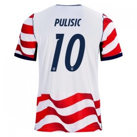 Virallinen pelipaita Yhdysvallat Pulisic 10 Koti MM-kisat 2026 Lyhythihainen - Miesten