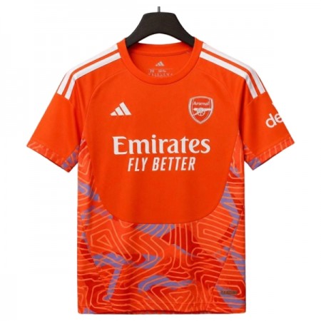 Virallinen pelipaita Arsenal Maalivahti 2026-27 Lyhythihainen Oranssi - Miesten