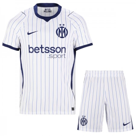 Virallinen pelipaita Inter Milan Vieras 2026-27 Lyhythihainen - Lasten ( + Lyhyet housut ) Virallinen pelipaita Inter Milan Vieras 2026-27 Lyhythihainen - Lasten ( + Lyhyet housut )