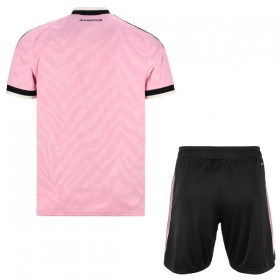 Virallinen pelipaita Juventus Vieras 2026-27 Lyhythihainen - Lasten ( + Lyhyet housut )