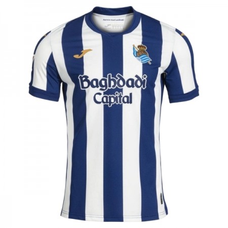 Virallinen pelipaita Real Sociedad Koti 2026-27 Lyhythihainen - Miesten Virallinen pelipaita Real Sociedad Koti 2026-27 Lyhythihainen - Miesten
