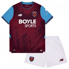 Virallinen pelipaita West Ham United Koti 2026-27 Lyhythihainen - Lasten ( + Lyhyet housut )