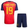 Virallinen pelipaita Espanja 2 Stars Lamine Yamal 19 Koti MM-kisat 2026 Lyhythihainen - Lasten ( + Lyhyet housut ) Virallinen pelipaita Espanja 2 Stars Lamine Yamal 19 Koti MM-kisat 2026 Lyhythihainen - Lasten ( + Lyhyet housut )