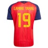 Virallinen pelipaita Espanja 2 Stars Lamine Yamal 19 Koti MM-kisat 2026 Lyhythihainen - Lasten ( + Lyhyet housut )
