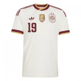 Virallinen pelipaita Espanja 2 Stars Lamine Yamal 19 Vieras MM-kisat 2026 Lyhythihainen - Lasten ( + Lyhyet housut )