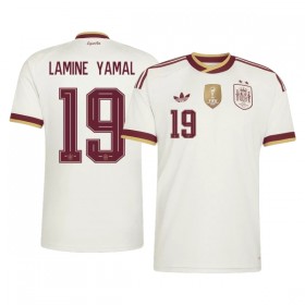 Virallinen pelipaita Espanja 2 Stars Lamine Yamal 19 Vieras MM-kisat 2026 Lyhythihainen - Miesten