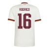 Virallinen pelipaita Espanja 2 Stars Rodrigo 16 Vieras MM-kisat 2026 Lyhythihainen - Lasten ( + Lyhyet housut )