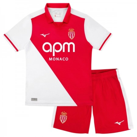 Virallinen pelipaita AS Monaco Koti 2026-27 Lyhythihainen - Lasten ( + Lyhyet housut ) Virallinen pelipaita AS Monaco Koti 2026-27 Lyhythihainen - Lasten ( + Lyhyet housut )
