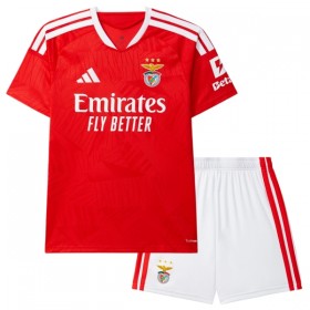Virallinen pelipaita Benfica Lisabon Lisabon Koti 2026-27 Lyhythihainen - Lasten ( + Lyhyet housut )