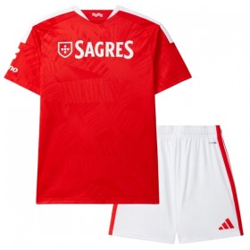 Virallinen pelipaita Benfica Lisabon Lisabon Koti 2026-27 Lyhythihainen - Lasten ( + Lyhyet housut )