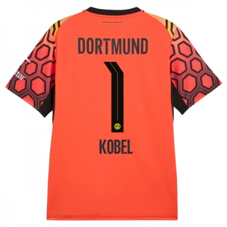 Virallinen pelipaita Borussia Dortmund Kobel 1 Maalivahti Koti 2026-27 Lyhythihainen Oranssi - Miesten Virallinen pelipaita Borussia Dortmund Kobel 1 Maalivahti Koti 2026-27 Lyhythihainen Oranssi - Miesten