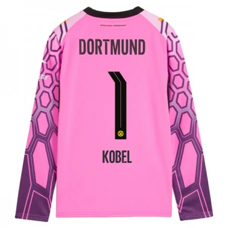 Virallinen pelipaita Borussia Dortmund Kobel 1 Vieras Maalivahti 2026-27 Pitkähihainen Pinkki - Miesten Virallinen pelipaita Borussia Dortmund Kobel 1 Vieras Maalivahti 2026-27 Pitkähihainen Pinkki - Miesten