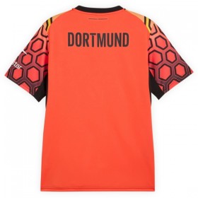 Virallinen pelipaita Borussia Dortmund Maalivahti Koti 2026-27 Lyhythihainen Oranssi - Miesten