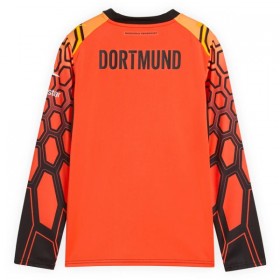 Virallinen pelipaita Borussia Dortmund Maalivahti Koti 2026-27 Pitkähihainen Oranssi - Lasten ( + Lyhyet housut )