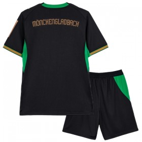 Virallinen pelipaita Borussia Monchengladbach Vieras 2026-27 Lyhythihainen - Lasten ( + Lyhyet housut )