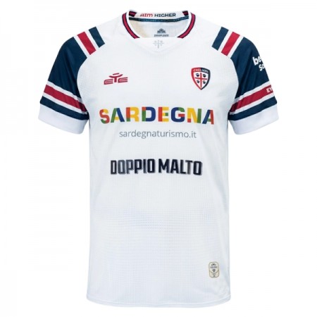 Virallinen pelipaita Cagliari Calcio Vieras 2026-27 Lyhythihainen - Miesten