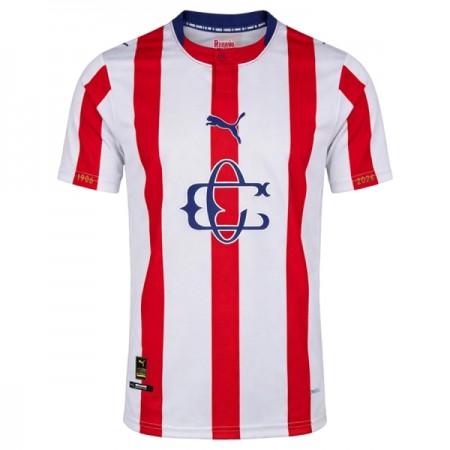 Virallinen pelipaita Chivas de CD Guadalajara 120th Vuosipäivä 2025-26 Lyhythihainen - Miesten Virallinen pelipaita Chivas de CD Guadalajara 120th Vuosipäivä 2025-26 Lyhythihainen - Miesten