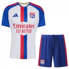 Virallinen pelipaita Olympique Lyonnais Koti 2026-27 Lyhythihainen - Lasten ( + Lyhyet housut )