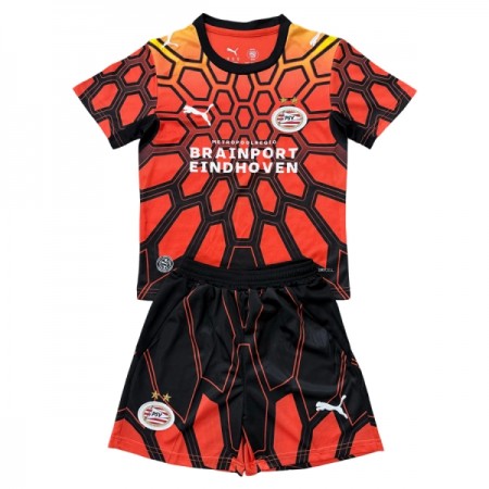 Virallinen pelipaita PSV Eindhoven Maalivahti 2026-27 Lyhythihainen Oranssi - Lasten ( + Lyhyet housut ) Virallinen pelipaita PSV Eindhoven Maalivahti 2026-27 Lyhythihainen Oranssi - Lasten ( + Lyhyet housut )