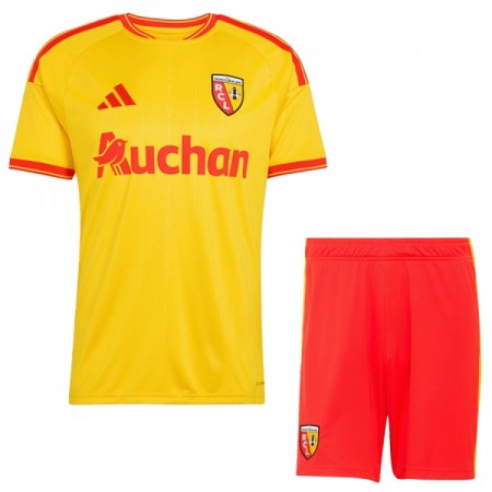 Virallinen pelipaita RC LENS Koti 2026-27 Lyhythihainen - Lasten ( + Lyhyet housut )