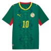 Virallinen pelipaita Senegal Mane 10 Vieras MM-kisat 2026 Lyhythihainen - Miesten