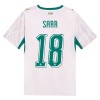 Virallinen pelipaita Senegal Sarr 18 Koti MM-kisat 2026 Lyhythihainen - Miesten Virallinen pelipaita Senegal Sarr 18 Koti MM-kisat 2026 Lyhythihainen - Miesten