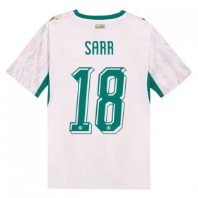 Virallinen pelipaita Senegal Sarr 18 Koti MM-kisat 2026 Lyhythihainen - Miesten