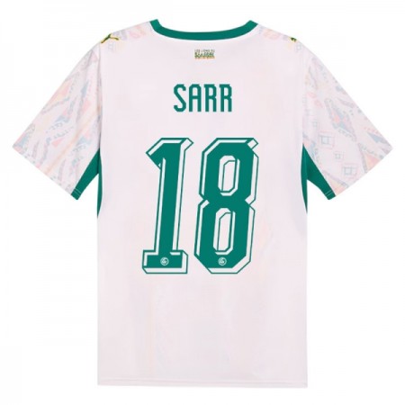 Virallinen pelipaita Senegal Sarr 18 Koti MM-kisat 2026 Lyhythihainen - Miesten Virallinen pelipaita Senegal Sarr 18 Koti MM-kisat 2026 Lyhythihainen - Miesten