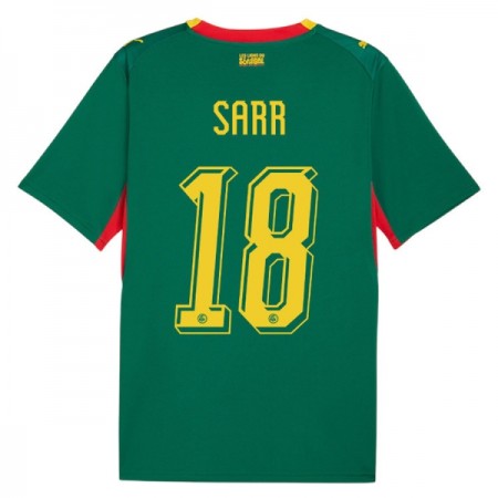 Virallinen pelipaita Senegal Sarr 18 Vieras MM-kisat 2026 Lyhythihainen - Miesten