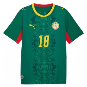 Virallinen pelipaita Senegal Sarr 18 Vieras MM-kisat 2026 Lyhythihainen - Miesten