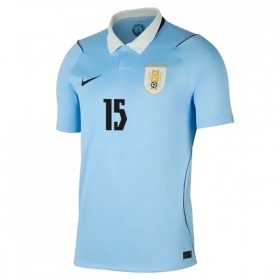 Virallinen pelipaita Uruguay Federico Valverde 15 Koti MM-kisat 2026 Lyhythihainen - Miesten