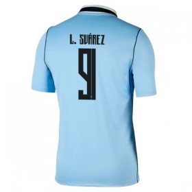 Virallinen pelipaita Uruguay Luis Suarez 9 Koti MM-kisat 2026 Lyhythihainen - Miesten