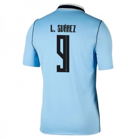 Virallinen pelipaita Uruguay Luis Suarez 9 Koti MM-kisat 2026 Lyhythihainen - Miesten Virallinen pelipaita Uruguay Luis Suarez 9 Koti MM-kisat 2026 Lyhythihainen - Miesten