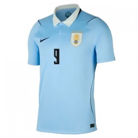 Virallinen pelipaita Uruguay Luis Suarez 9 Koti MM-kisat 2026 Lyhythihainen - Miesten